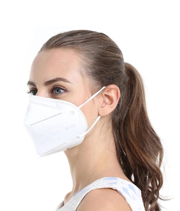 KN95 Disposable Face Mask White