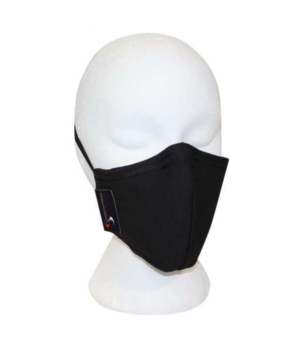 Reusable Fabric Mask Black